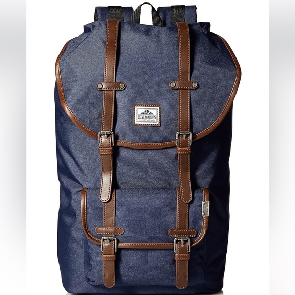 Steve Madden Utility Backpack - Navy - Picture 2 of 10